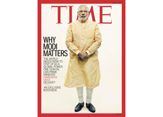 Narendra Modi photographié par Peter Hapak pour le magazine TIME 